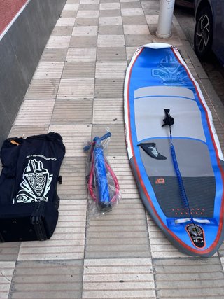 Tabla Paddle Surf Azul y Gris