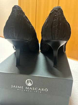 Zapatos tacón Jaime Mascaró negros