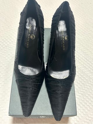 Zapatos tacón Jaime Mascaró negros