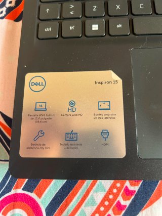 Portátil Dell Inspiron Negro/Gris