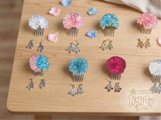 Conjunto Flamenca Nancy: Pendientes,peineta y coll