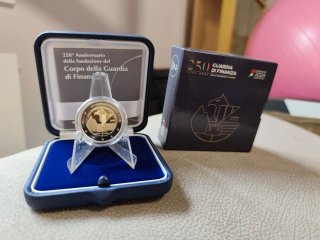 Moneda 2 Euro italia 2024 Guardia di Finanza Proof