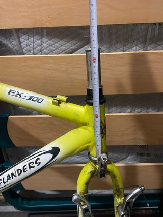 Cuadro CX Bicicleta Flanders FX 100 Aluminio 7005