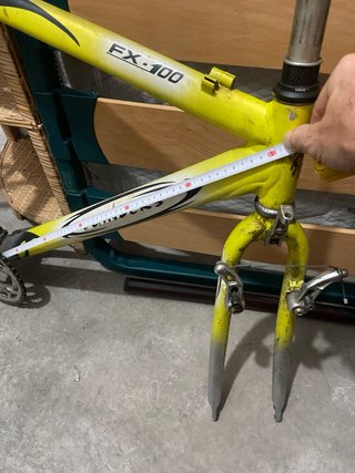 Cuadro CX Bicicleta Flanders FX 100 Aluminio 7005