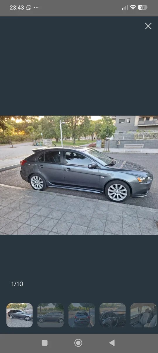 Mitsubishi Lancer sportback 2009 Diesel 6v - foto 1