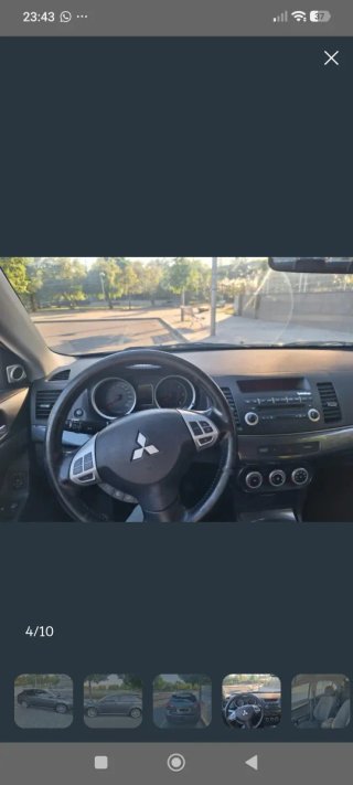 Mitsubishi Lancer sportback 2009 Diesel 6v