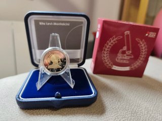 Moneda 2 Euro Italia 2024 Rita Levi Proof