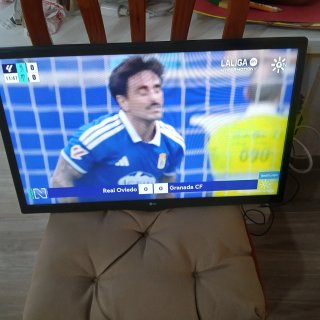 Televisión  monitor LG 23 Negra y Azul