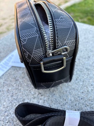 Bolso bandolera Lacoste negro