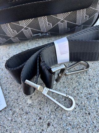 Bolso bandolera Lacoste negro