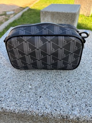 Bolso bandolera Lacoste negro