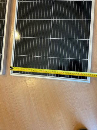 2 Placas Solares VEVOR 100W Monocristalinas