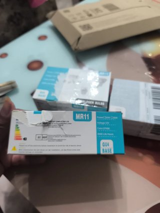 6 Focos Halógenos MR11 GU4 12V 2700K