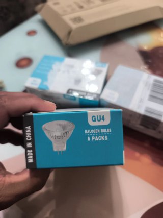 6 Focos Halógenos MR11 GU4 12V 2700K
