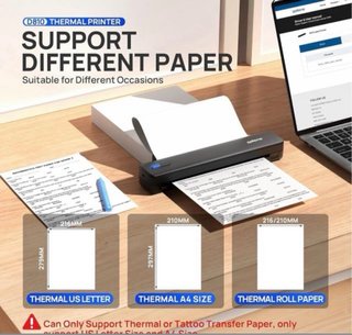 Impresora Térmica Portátil Polono D810