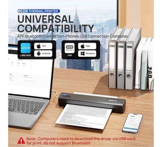 Impresora Térmica Portátil Polono D810