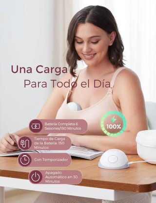 Momcozy M6 Sacaleches Eléctrico Manos Libres