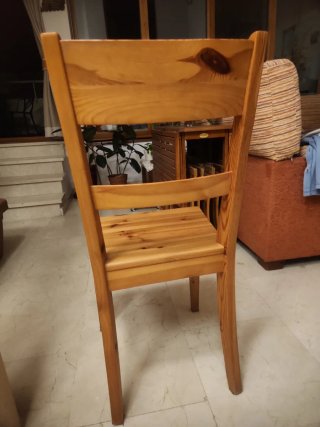 -Silla de pino