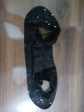 Bolero negro con lentejuelas (Mujer)
