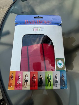 Mochila Portabebés Babybjorn Spirit Roja