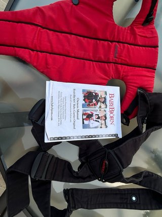 Mochila Portabebés Babybjorn Spirit Roja