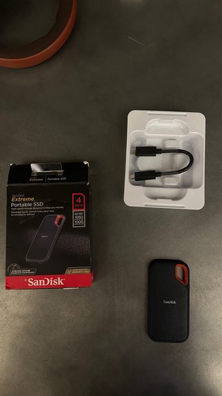 SanDisk SSD Extreme Portátil 4TB 1050mbs