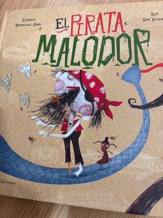 Libro el pirata malodor
