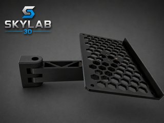 Soporte giratorio teclado/ratón perfil aluminio