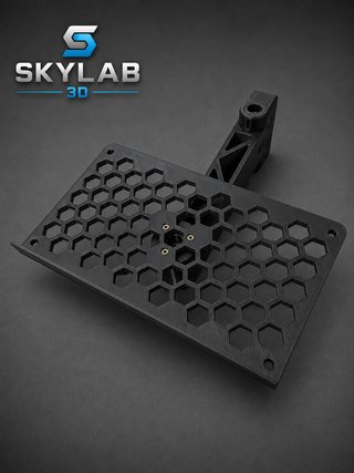 Soporte giratorio teclado/ratón perfil aluminio