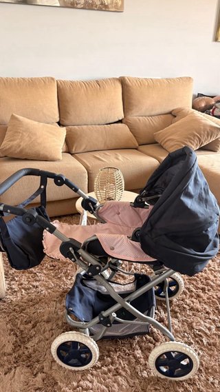 Carrito de muñecas para niña