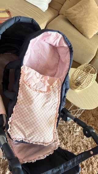 Carrito de muñecas para niña