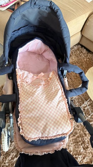 Carrito de muñecas para niña