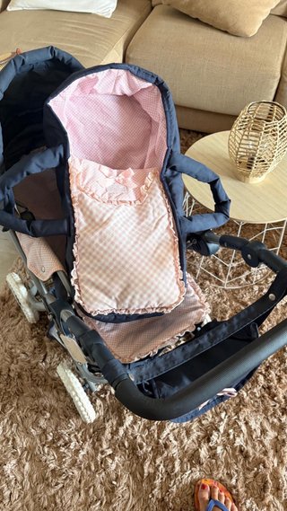 Carrito de muñecas para niña