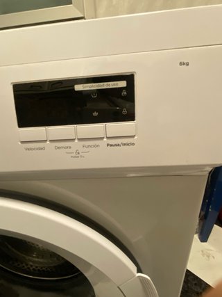 Lavadora Blanca Carga Frontal Marca OK