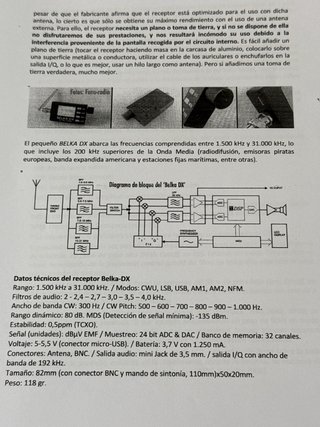 BELKA DSP Receptor Onda Corta