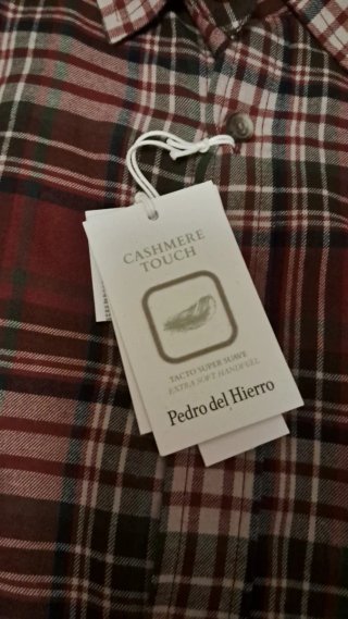 Camisa Pedro del Hierro cuadros