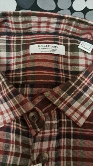 Camisa Pedro del Hierro cuadros