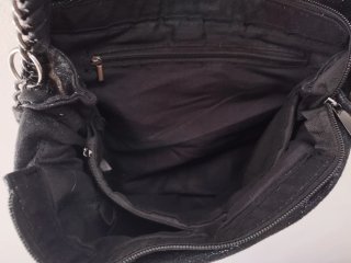 Bolso cadenas negro tipo Stella McCartney.