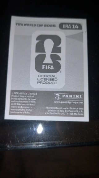 Carta Vinicius Jr Brasil Mundial 2022 N°14