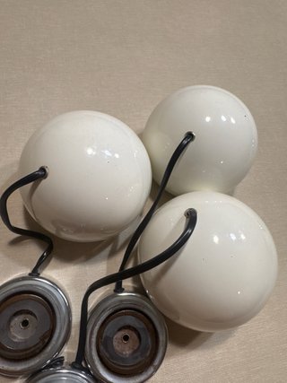 Set 3 Lampade applique Space Age Vintage Anni '60