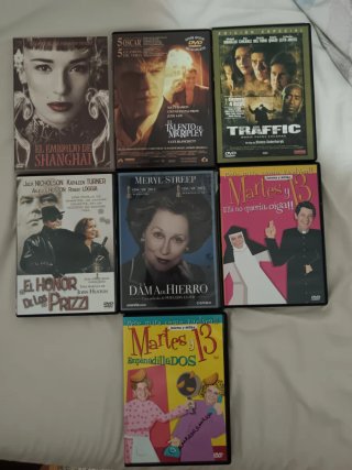 Pack 7 DVDs