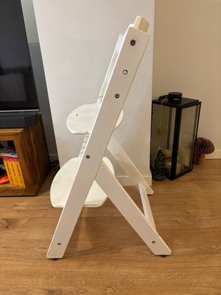 Trona de madera para bebé
