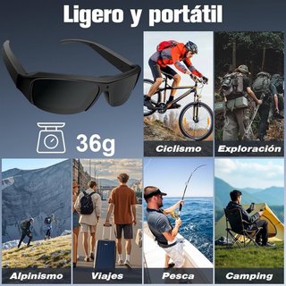 Gafas de Sol con Cámara 1080P