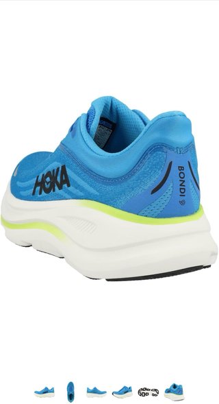 Hoka Bondi 9 Mujer Azul/Blanco Talla 40EU