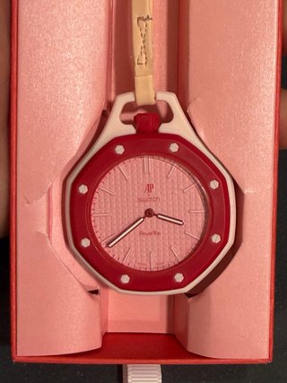 Audemars Piguet x Swatch Royal Pop Otto Rosso