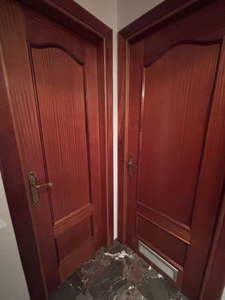 9 Puertas Madera con Cristal