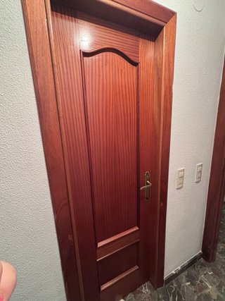 9 Puertas Madera con Cristal