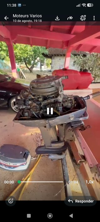 Motor fueraborda 35 CV evinrude