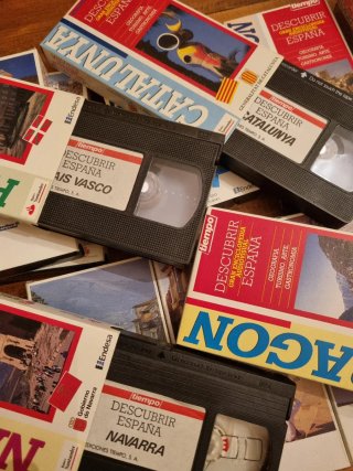 15 Cintas VHS Descubrir España
