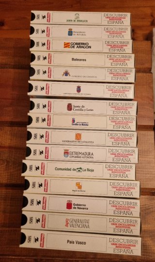 15 Cintas VHS Descubrir España